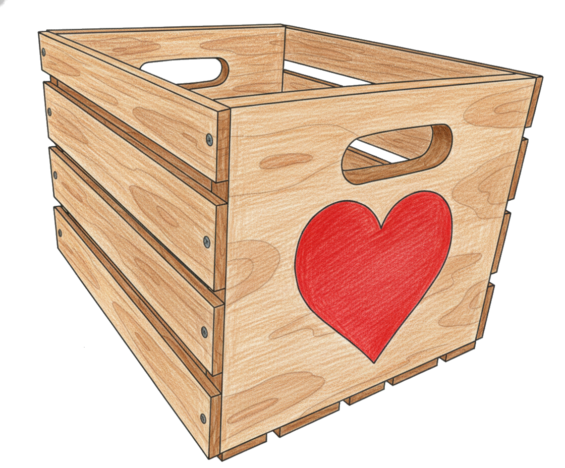 heart crate